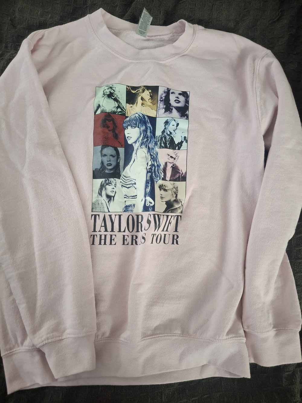 Taylor Swift Pink 'The Eras Tour' Graphic Sweatshirt